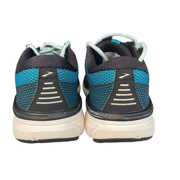 Brooks DYAD Sneakers Womens Running Walking Shoes Size US 7.5 Blue Black Lace Up - Picture 3 of 11